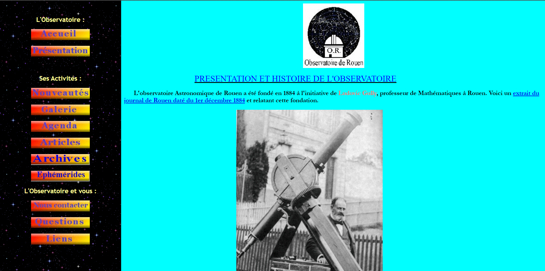 Project Obs - Presentation Ancien 